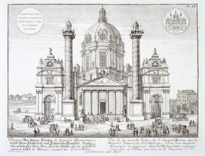 Church of St. Charles Borromeo, Vienna, from 